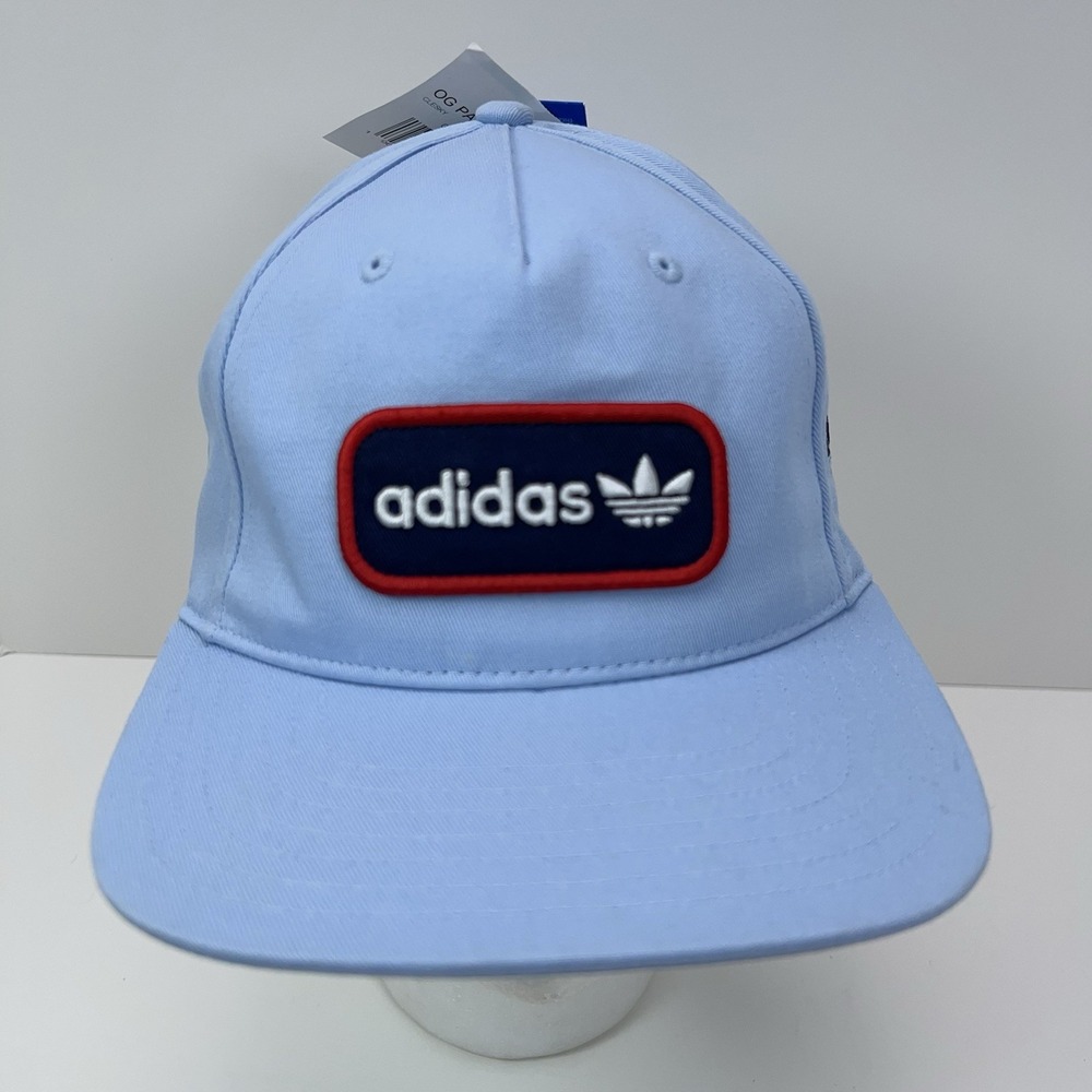 Adidas Original Golf Tour Archive 5 Panel Hat Snap Back Cap Bear Claw Logo NEW